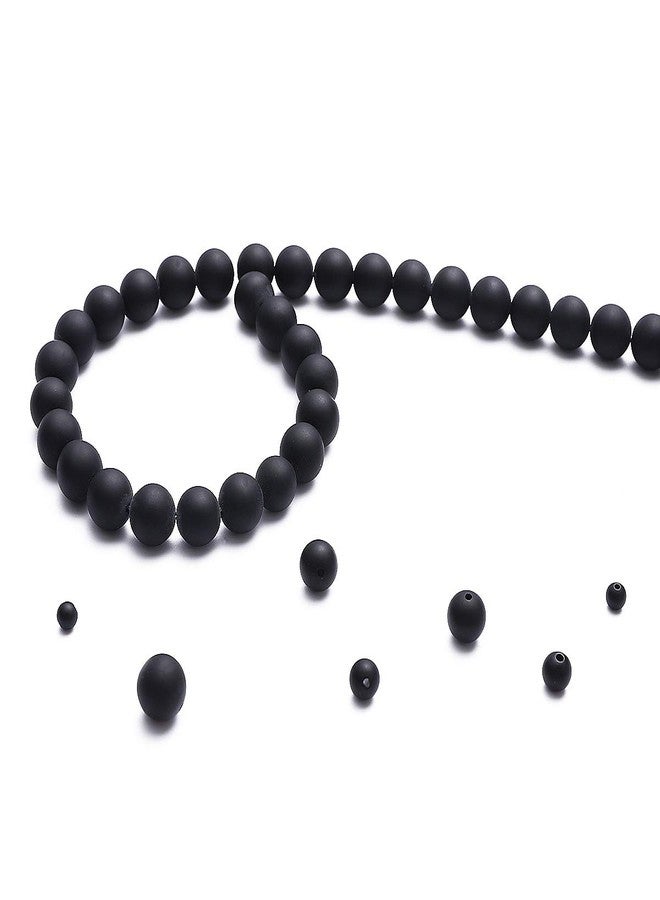 BEADIA Matte Black Onyx Natural Stone Round Loose Semi Gemstone Beads for Jewelry Making 12MM 32PCS - Image 2