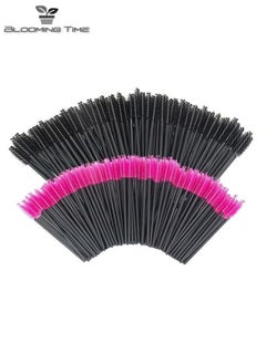 200 Piece Portable Disposable Spiral Eyelash Brushes