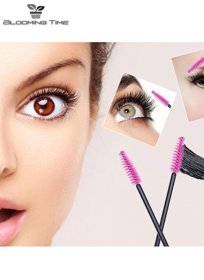 BLOOMING TIME - 200 Piece Portable Disposable Spiral Eyelash Brushes - Image 1