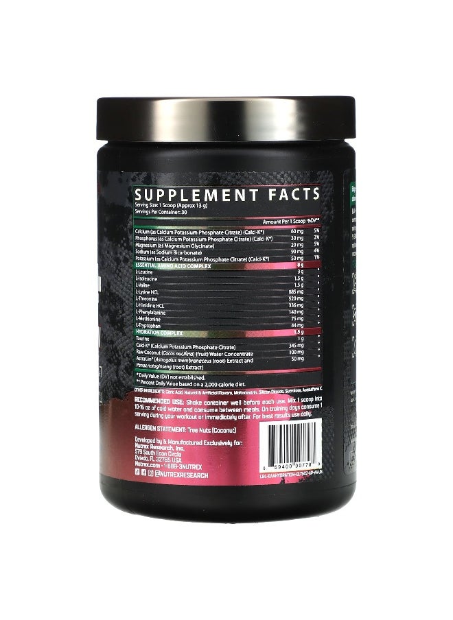 Nutrex Research Nutrex Research, EAA+ Hydration, Apple Pear, 13.76 oz (390 g)  - Image 2