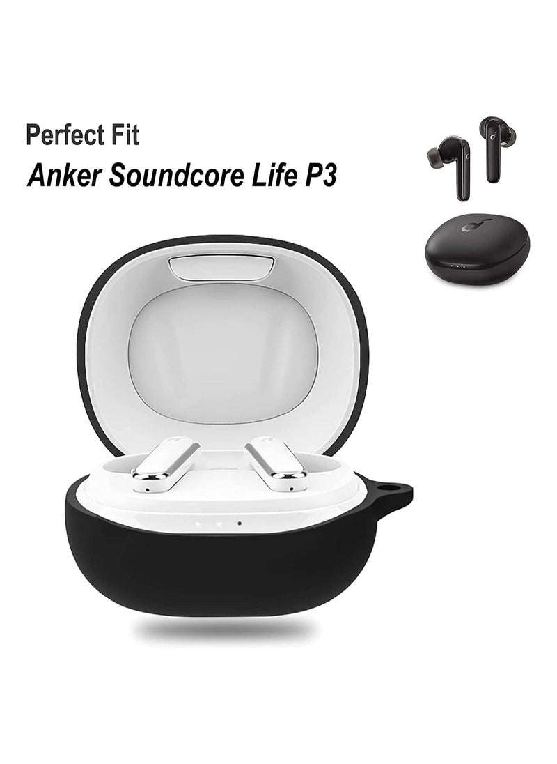 متوافق مع حافظة Anker Soundcore Life P3، حافظة Giaogor الواقية الناعمة من مادة TPU مع سلسلة مفاتيح لجراب Anker Soundcore Life P3 (أسود) - pzsku/ZEFA36FDC4BF5CEB7A04BZ/45/_/1692802318/2b91469a-2193-411d-9936-80f2cbb323fb