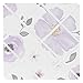 Sweet Jojo Designs Sweet Jojo Designs Lavender Purple, Pink, Grey and White Fabric Memory Memo Photo Bulletin Board for Watercolor Floral  - Image 2
