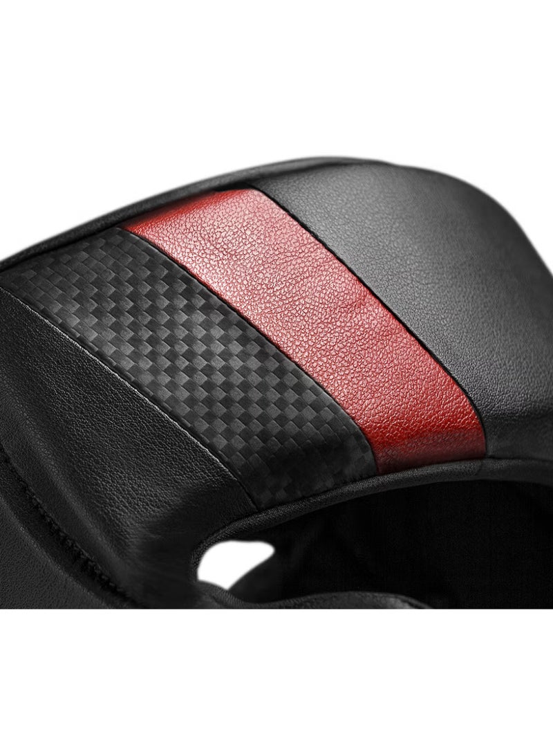 Hayabusa T3 MMA Headgear | Black/Red - Image 3