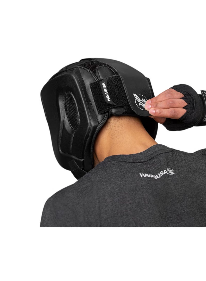 Hayabusa T3 MMA Headgear | Black/Red - Image 2