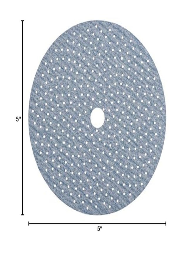 Norton 5" Norton 03218 ProSand Multi-Hole Hook & Sand Center Hole Vacuum Discs, 220-Grit, Very Fine, 10-Pack - Image 4