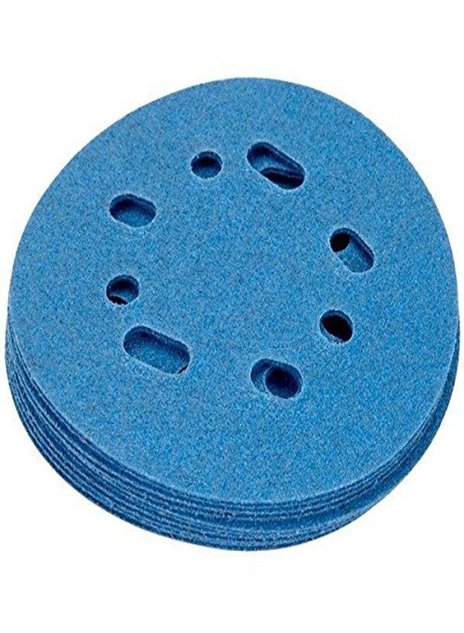 Norton 5" Norton 03218 ProSand Multi-Hole Hook & Sand Center Hole Vacuum Discs, 220-Grit, Very Fine, 10-Pack - Image 3