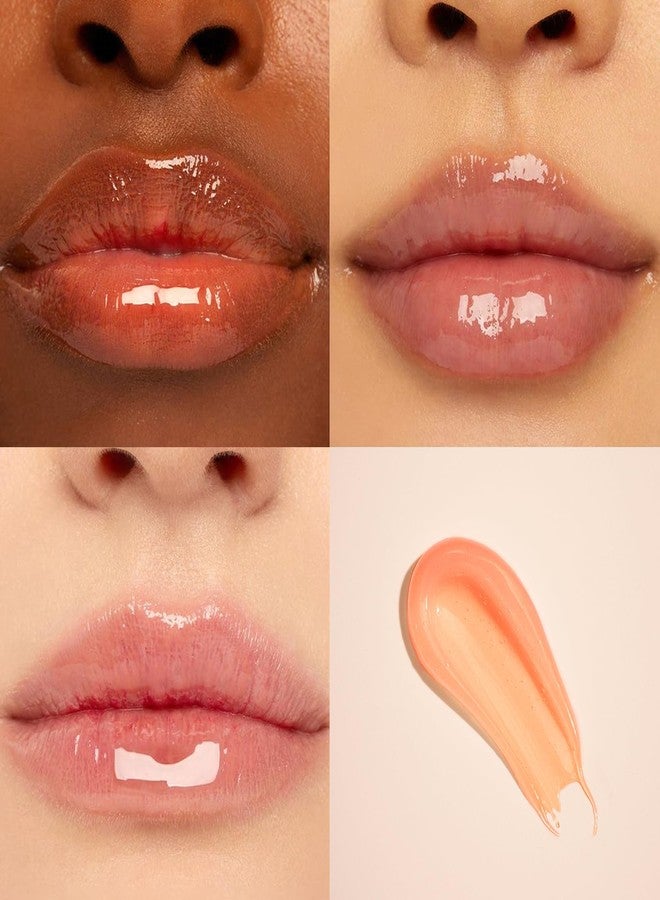SPODARE Lip Oil Balm Strawberry: Hydrate and Nourish with Natural Strawberry Extracts& Hyaluronic Acid Complex, Softening, Gloss Finish, Christmas - Light Weight with Shea Butter - Image 2