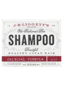 J·R·LIGGETT'S J.R. Liggett's, Old Fashioned Shampoo Bar, Original Formula, 3.5 oz (99 g)  - Image 1