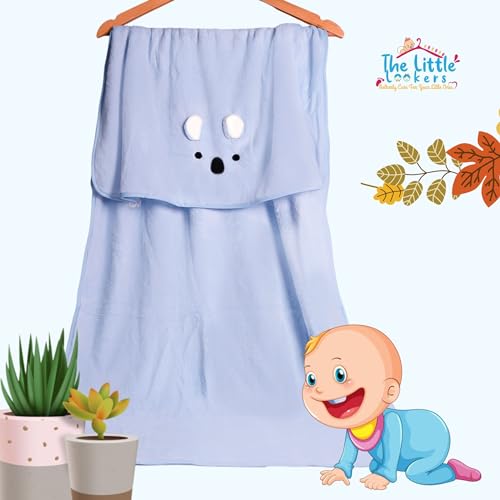 THE LITTLE LOOKERS Microfiber Kids Bath and Hand Towel|Quick Dry| Super Absorbent| Super Soft Rabbit Bath Towel for Babies|Toddler(BabyPink,Pack of 2) - Image 4