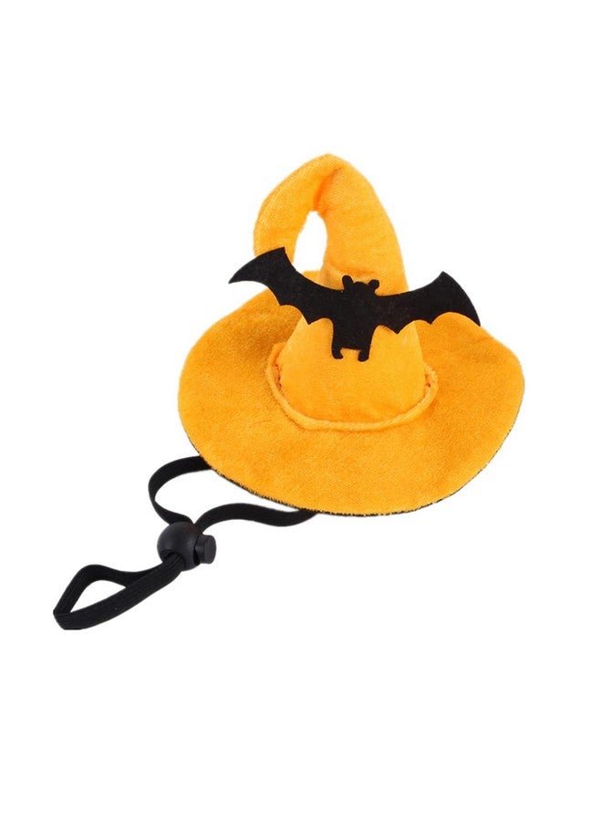 Dzrige Dzrig Halloween Dog Hat Funny Pet Headgear Adjustable Bat Headdress Cute Witch Hat for Dog Cat Pet Halloween Party Accessories Costume Supplies - Image 3