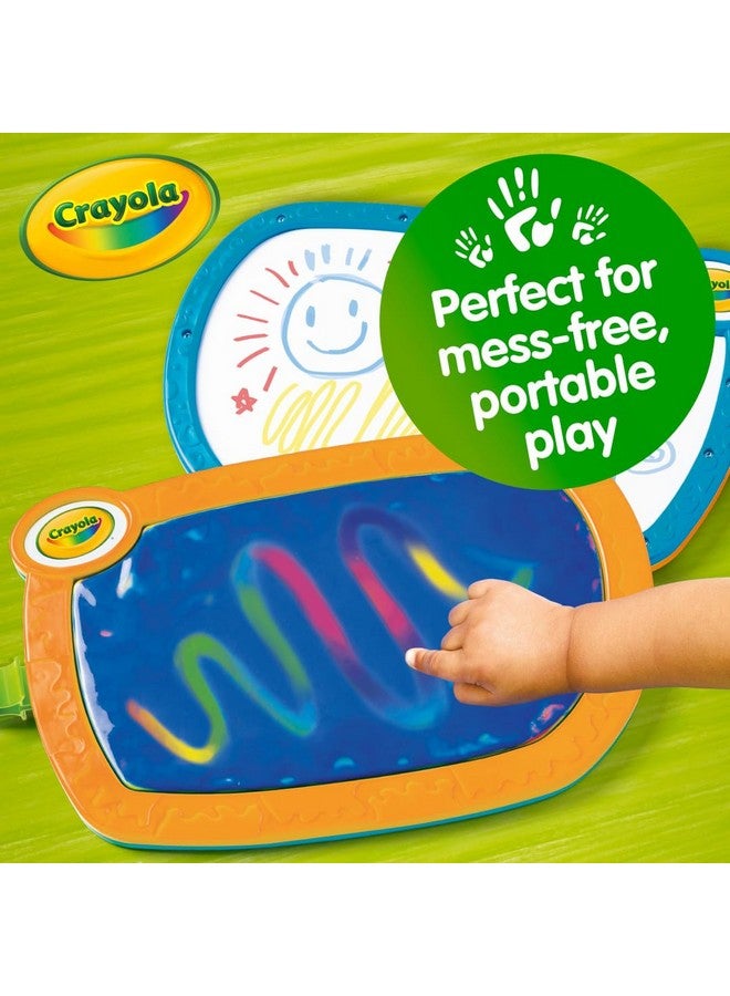 Crayola 2-in-1 Doodle Board for Toddlers, Squishy & Erasable Drawing Tablet, Educational Toddler Toy, Travel Activity, Sketching Pad, Gift for Kids - Image 4