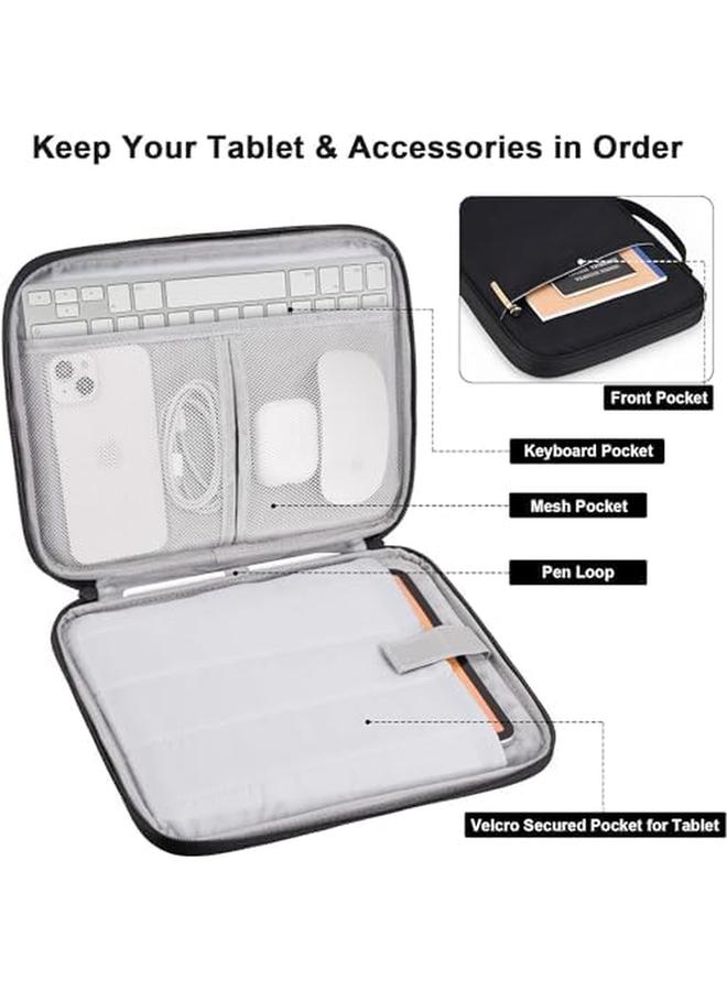 erorex Ipad Pro 12.9 Carrying Case Bag Padded Tablet Sleeve For Ipad Pro 13 In M4 2024 Ipad Air 13 In M2 2024 Surface Pro 9 8 12.4 Galaxy Tab S9 Plus S8 Plus - Image 3