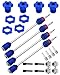hopsupRC Upgrades Part for 110 ERevoEMaxxTMaxxRevo45 Steel Drive Shaft CVD Front Rear Axles Aluminum 17mm Wheel Nut Wheel Hex Hops UpNavy Blue - Image 3