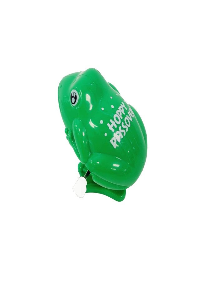 Rite Lite Wind Up Hoppy Passover Frog Toy Gift - Jewish Holiday Party Favors, Goody Bag Fillers, Plague Hopping Hebrew Haggadah Boys & Girls Fun & Educational Pesach Seder Game for Hours of Fun! - Image 3