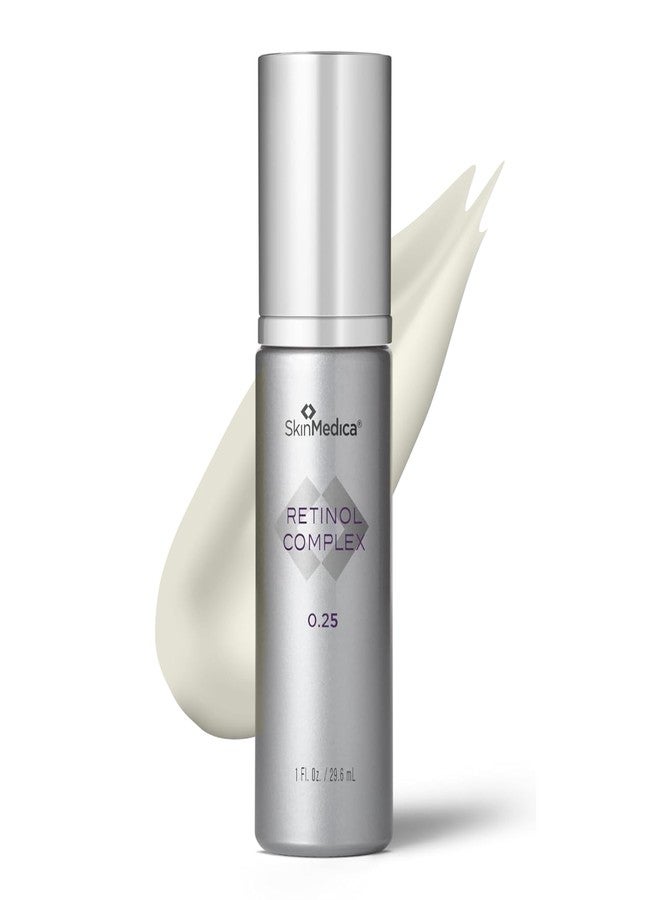 Skinmedica سكن ميديكيا ريتينول 0.25 كومبلكس - سيروم ريتينول للوجه، كريم ريتينول متقدم مضاد للشيخوخة يجدد البشرة ويقلل من ظهور الخطوط الدقيقة والتجاعيد، 1 أونصة سائلة - Image 1
