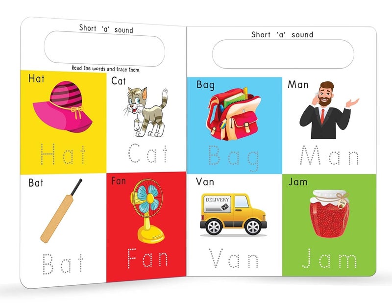 My Big Wipe And Clean Book of Three Letter Words for Kids : Learn And Trace Words - Image 4