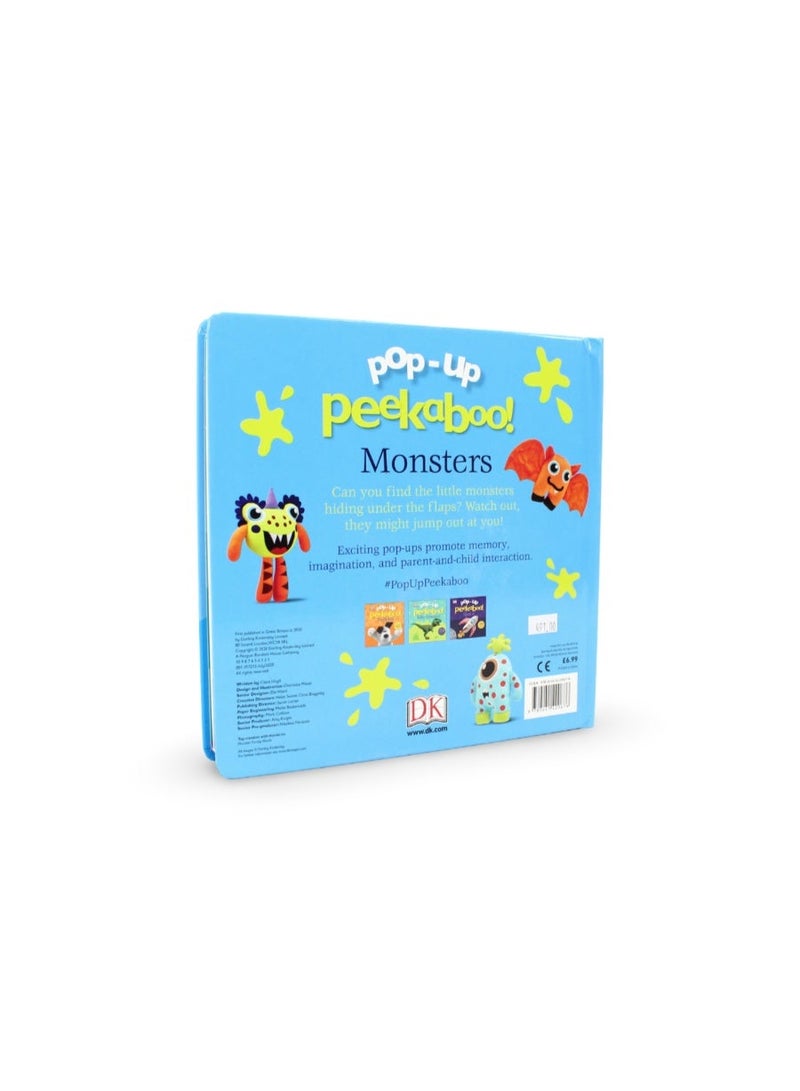 DK Pop-Up Peekaboo! Monsters Board Book - Image 3