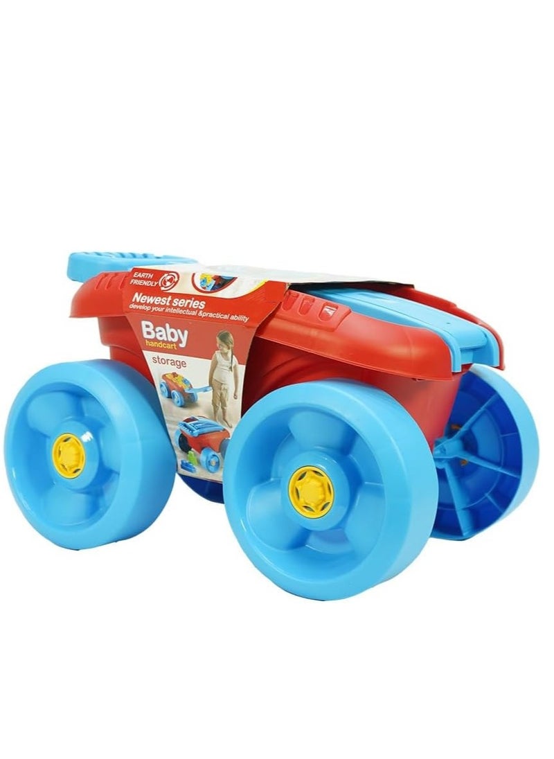 New Boy New Boy Baby Handcart - 32 Block Pieces  - Image 1