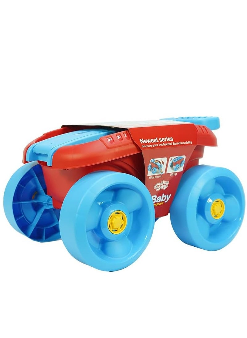 New Boy New Boy Baby Handcart - 32 Block Pieces  - Image 2