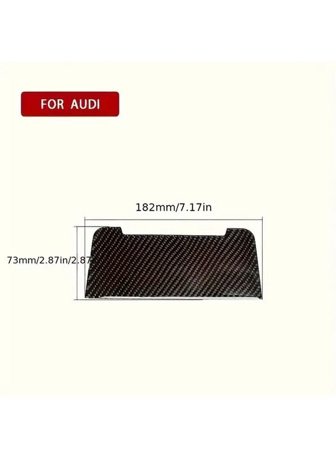 J 9 4 1 Carbon Fiber Lighter Panel Decorative Sticker For Audi A4 A5 Q5 2009 2017 - Image 4