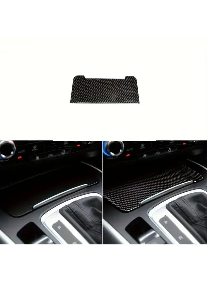 J 9 4 1 Carbon Fiber Lighter Panel Decorative Sticker For Audi A4 A5 Q5 2009 2017 - Image 2