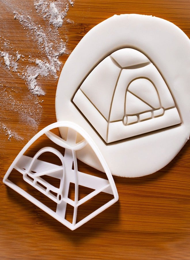 Bakerlogy Set of 3 Camping cookie cutters (Designs: Backpack, Tent, & Bonfire), 3 pieces - Bakerlogy - Image 5