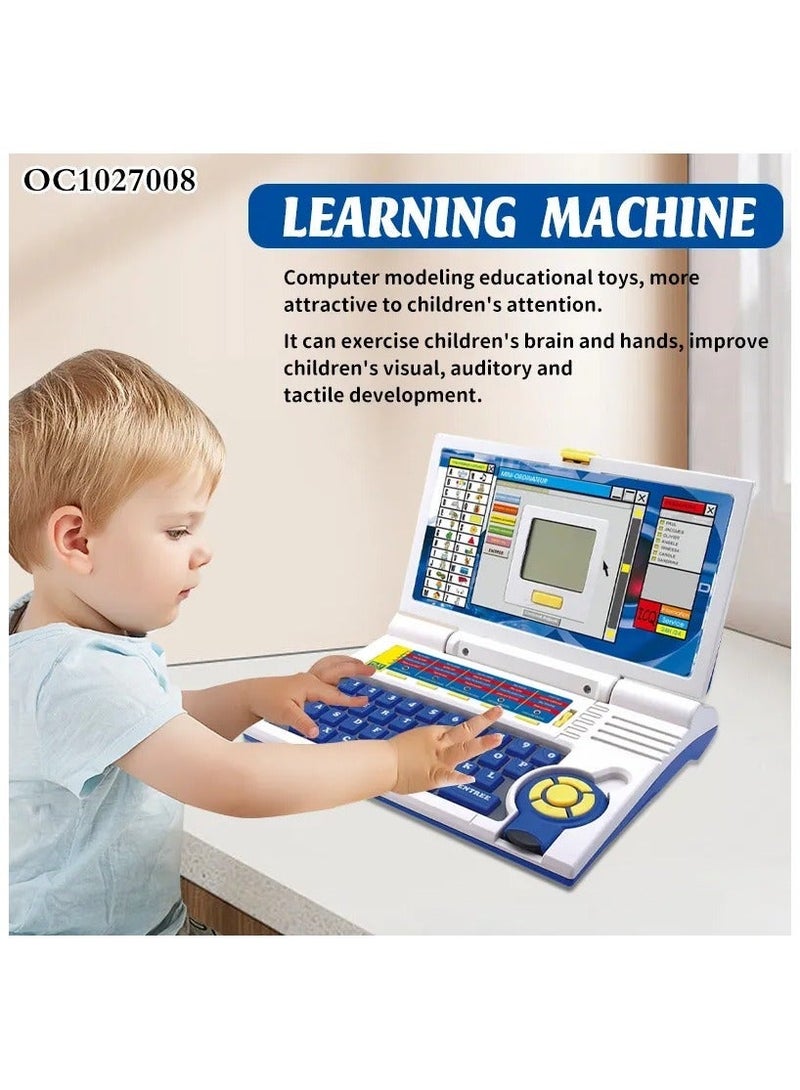 English Learner Kids Laptop – Educational Learning Computer Toy with 20 Fun Activities | Kids Educational Laptop with Music, Spelling, Math & Games | Interactive Learning Machine for Toddlers & Children | Early Learning Toy & Perfect Gift for Boys & Girls - Image 4