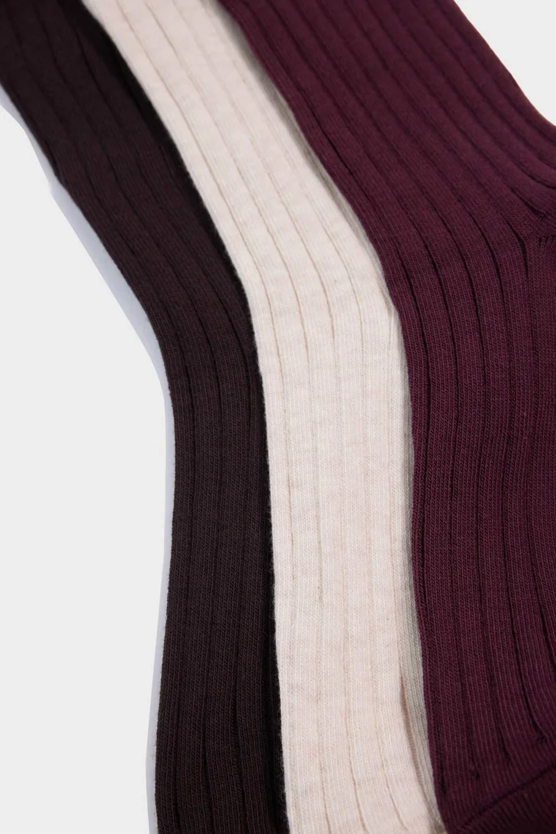 Defacto  Woman 3 piece Long sock for Women | Best Price UAE