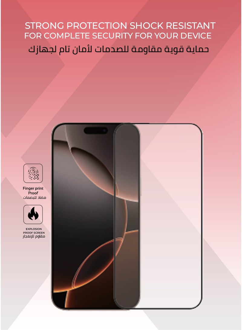 Xonda Elite 3-in-1 protection package for iphone 16  Pro Max - anti-yellowing transparent MagSafe cover, shatter-resistant screen protection, high-definition camera lens protection. - Image 2