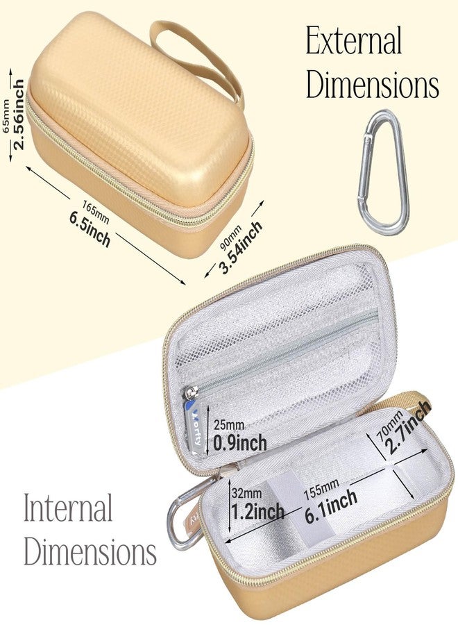 worfty Case for NågraCoola CLIE 2.0/1.0 Silicone Face Scrubber Facial Cleansing Brush, Case Only (Oat) - Image 3