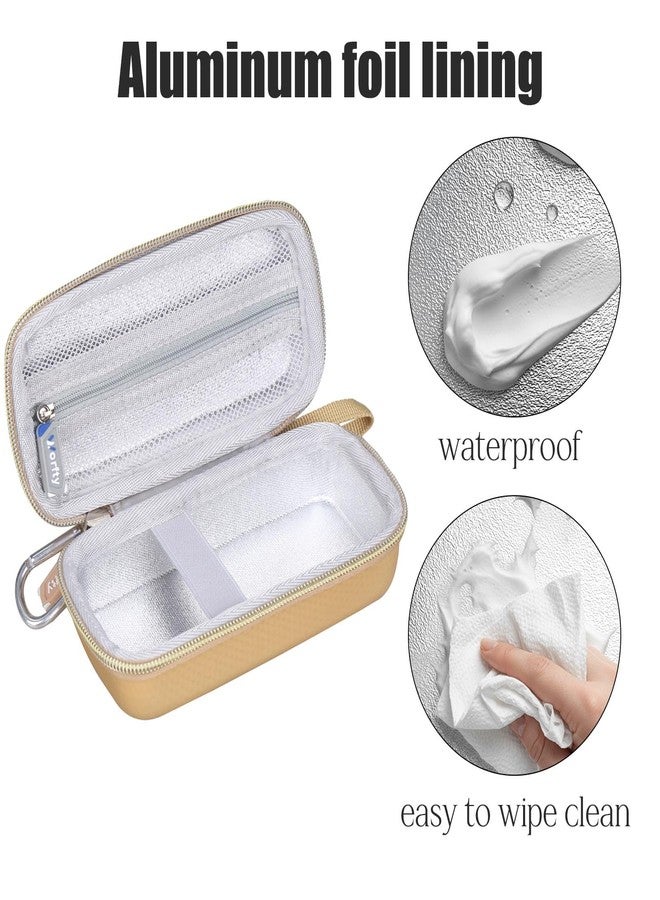 worfty Case for NågraCoola CLIE 2.0/1.0 Silicone Face Scrubber Facial Cleansing Brush, Case Only (Oat) - Image 4