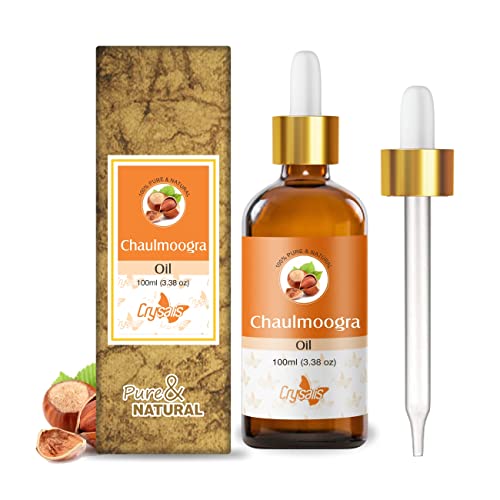 Crysalis Chaulmoogra Oil 100 ml (3.38 fl oz) – Rare Cold Pressed Carrier Oil for Specialist Skincare & Traditional Formulations - Image 1