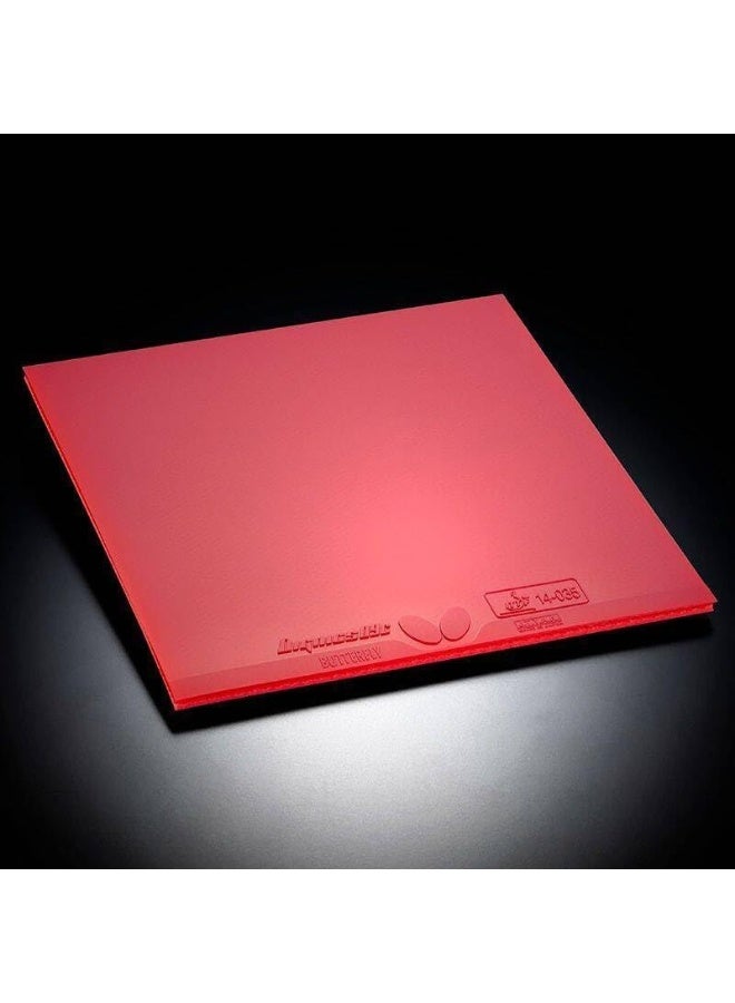 Butterfly Dignics 09C Table Tennis Rubber - 1.9 or 2.1 mm - Red or Black - 1 Inverted Table Tennis Rubber Sheet - Professional Table Tennis Rubber - Rubber of Choice for Timo Boll - Image 3