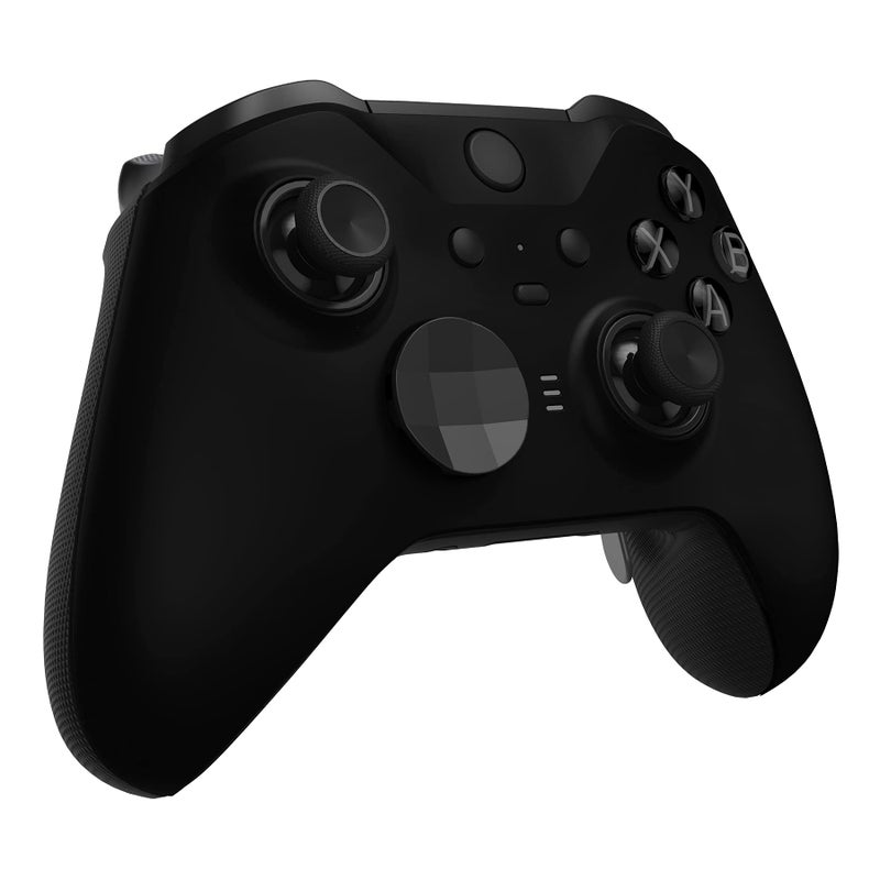 eXtremeRate Black Soft Touch Grip Faceplate Cover, Front Housing Shell Case Replacement Kit for Xbox One Elite Series 2, Xbox Elite 2 Core Controller Model 1797 - Controller NOT Included - Image 5