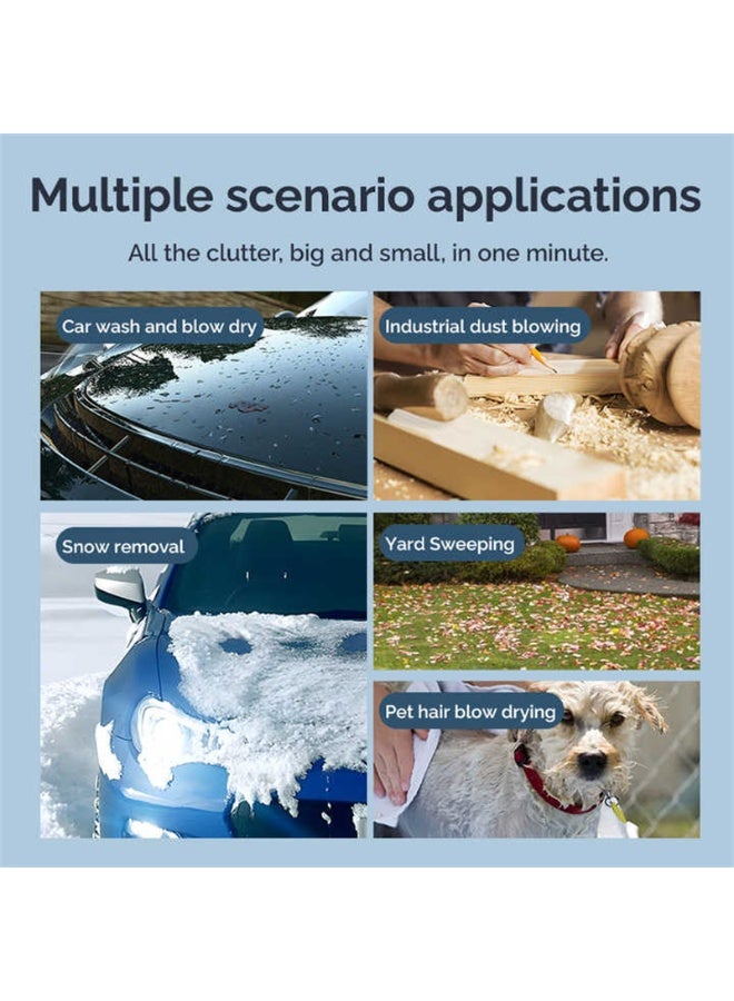 64mm Oversize Turbo Dryer Blower | High-Speed Brushless Motor Car Drying Fan | Powerful Violent Turbo Air Blower for Vehicle Detailing & Water Removal - Image 4