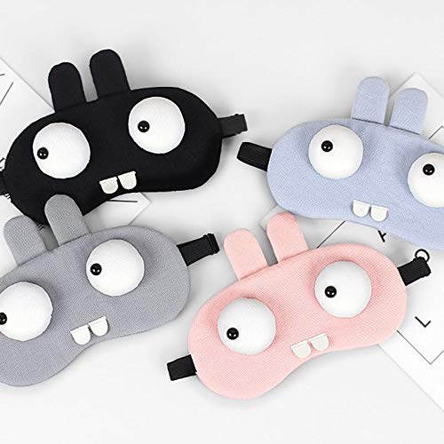 Skylofts Multicolour Unicorn Eye Mask Sleep Masks for Girls Blindfold for Women Eye Masks for Sleeping (Grey) - Image 4