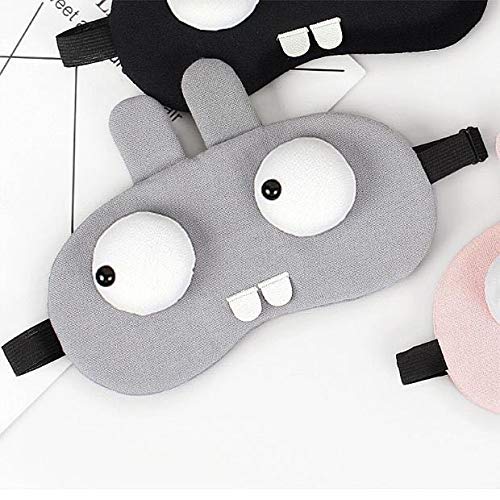 Skylofts Multicolour Unicorn Eye Mask Sleep Masks for Girls Blindfold for Women Eye Masks for Sleeping (Grey) - Image 1
