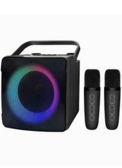 SDRD SD508 Home Karaoke Portable Bluetooth Speaker Dual Wireless Microphone Live TV FM Radio TF Card USB Subwoofer Music Center Audio  - Image 1
