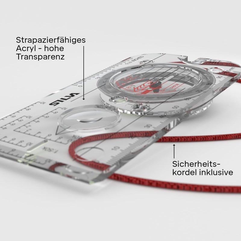 Silva Expedition 4 Rotatable Compass - 1:25k, 1:40k, 1:50k Scales - Advanced Navigation for Professionals - Hiking Compass - Image 5