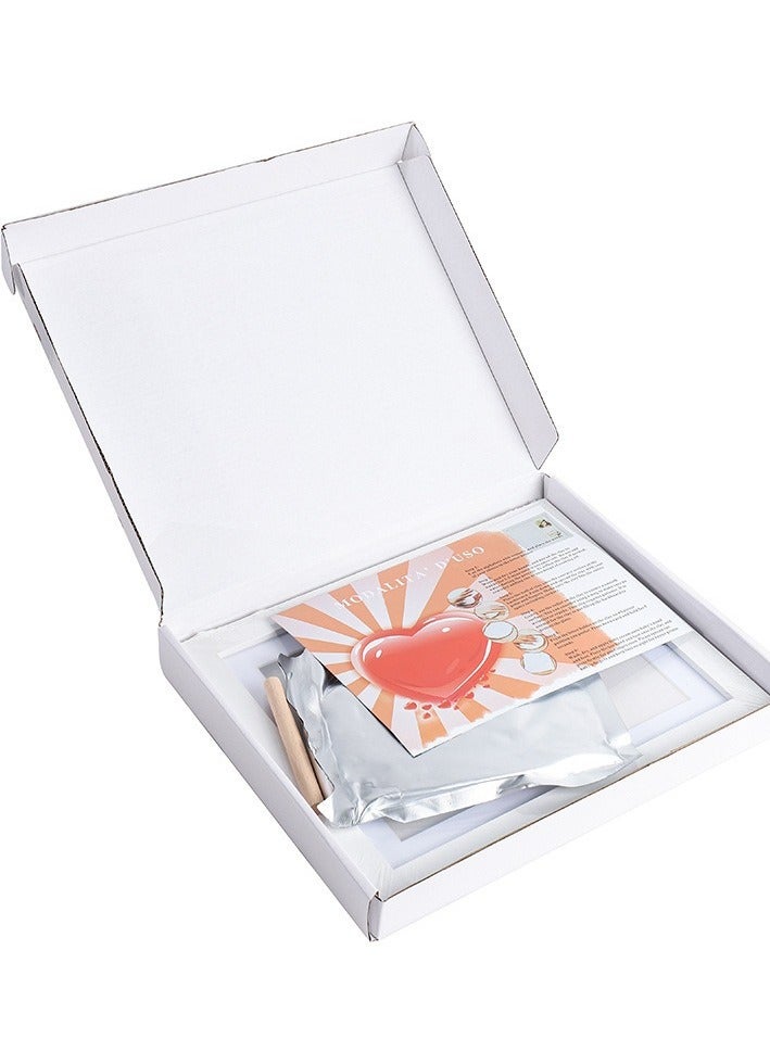 Baby Footprint Kit, Baby Foot and Hand Print Kit, Baby Keepsake Frame, Nursery Pictures Frames, Hand Print Mold Kit, New Mom Gifts, Baby Newborn Essentials Must Haves, Baby Shower Gifts - Image 2