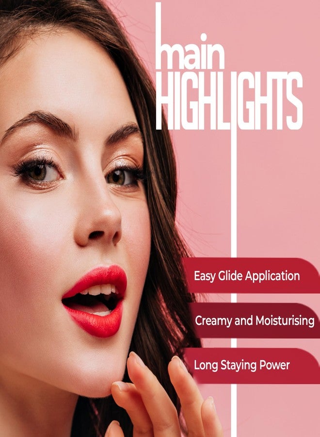 Juice Kiss Sensation Lipstick with Goodness of Bio Retinol, UV Protection & Long lasting Lipstick, Pack of 2 (Browned - M17 & Eternal Nude - M23) - Image 2