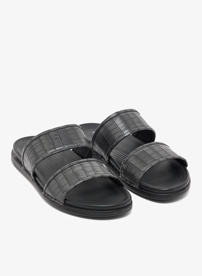 Comfortline Croc Emboss Casual Sandals