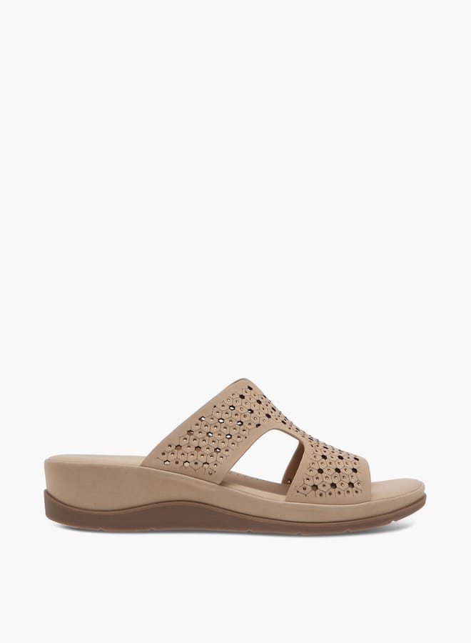 Le Confort Women Embellished Slip-On Sandals - Image 1