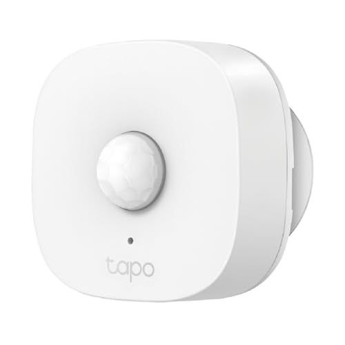 tapo TP-Link Tapo T100 120° PIR Smart Motion Sensor with Motion-Activated Light, Energy Saving, Battery-Powered, Real-Time Notifications, Device Sharing - Image 1