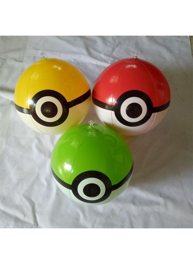 Manufacturers Inflatable Pikachu Tumbler Pvc Children Inflatable Cartoon Anime Toy Export Japanese Model-Color:Yellow  - Image 4