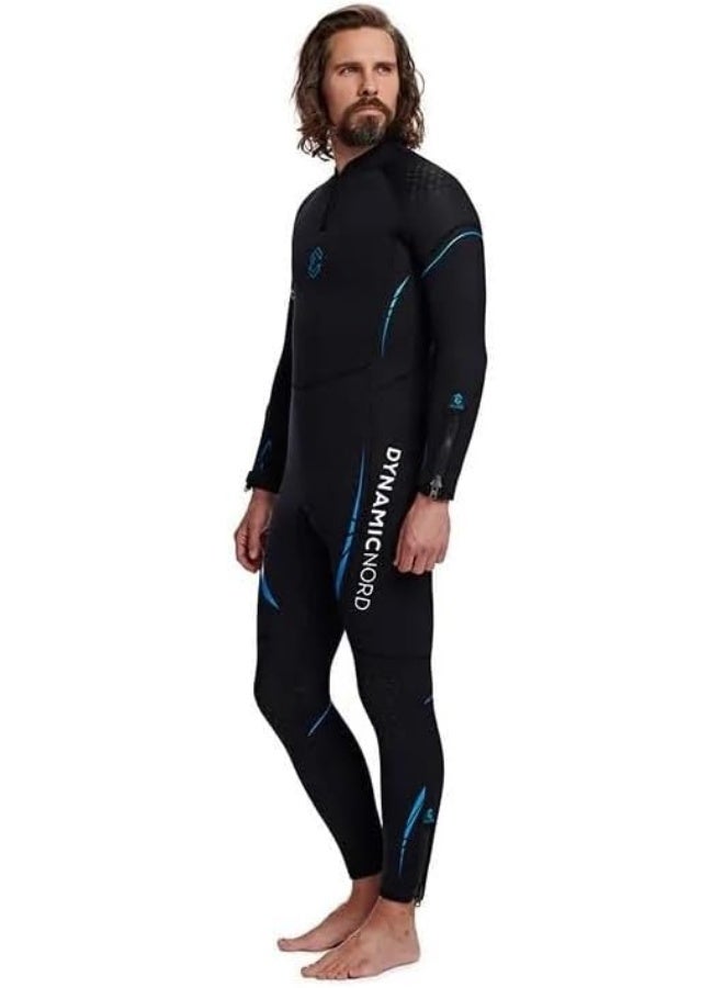 DYNAMICNORD DYNAMIC NORD DIVING FULLSUIT MEN 7MM SL-71 BLACK/BLUE - Image 3