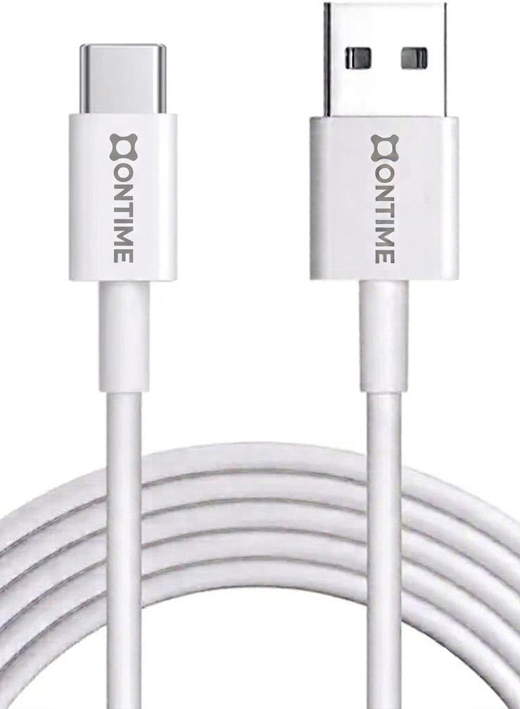 سلك شحن ونقل بيانات يو اس بي الى تايب سي 1 م