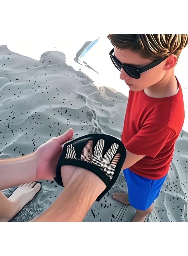 Pink Sand Cleaning Gloves for Beach Volleyball Sandbox Water Sports Activities - Image 2
