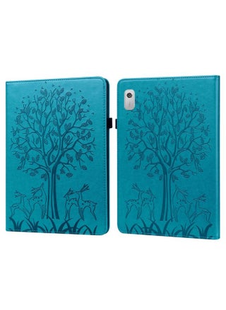 Case Cover For Lenovo Tab M9 Tree & Deer Pattern Embossed Leather Tablet Case Blue - pzsku/ZEFA63D09C5B8491238FCZ/45/_/1708992894/76d0d20d-6a84-4dc3-a838-da5d33c75208