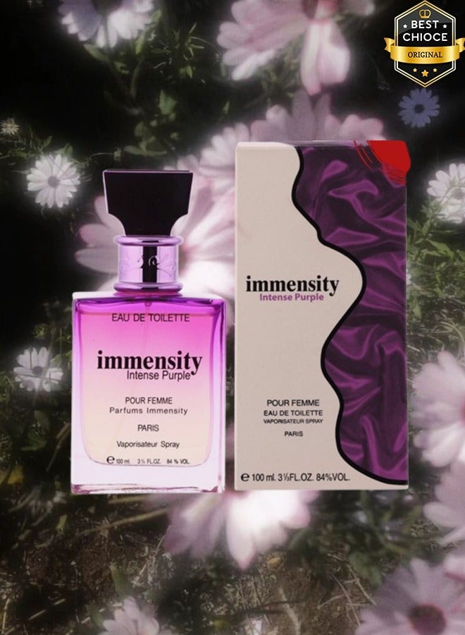 إمنسيتي 5 قطع عطر انتينس بيربل باريس للنساء 100 مل - Image 2